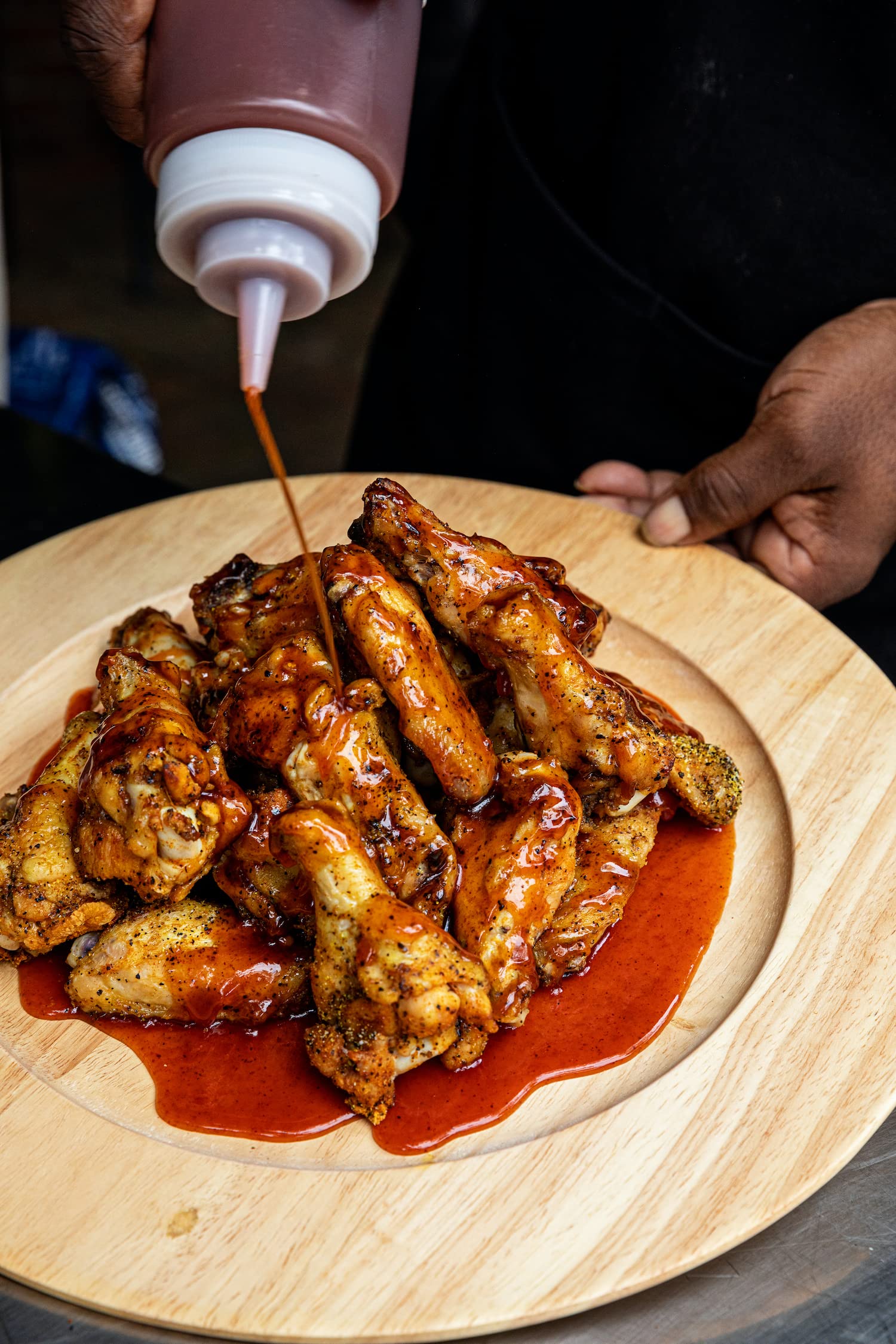 Lillie's of Charleston Chucktown Stinger (Hot Sauce + Honey) | Natural, No Preservatives, Vegan | Great with Chicken, Pork Ribs, Veggies, Fish, Fries