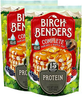 Birch Benders Protein Pancake and Waffle Mix, 16 Ounce (Pack of 2)