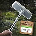 Eco-Gals Screen-Be-Clean All Purpose Screen Cleaner Brush, Duster, Window Squeegee Tool Kit for Wet and Dry Use on Glass Windows, Mesh Screens