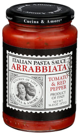 CUCINA & AMORE PASTA SCE ARRABBIATA, 16.8 OZ