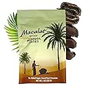 Macalat Organic Medjool Dates Pouch, Sweet Dark Chocolate Covered Dates, 70% Peruvian Cacao Date Bites, No Added Sugar, High Potassium and Fiber