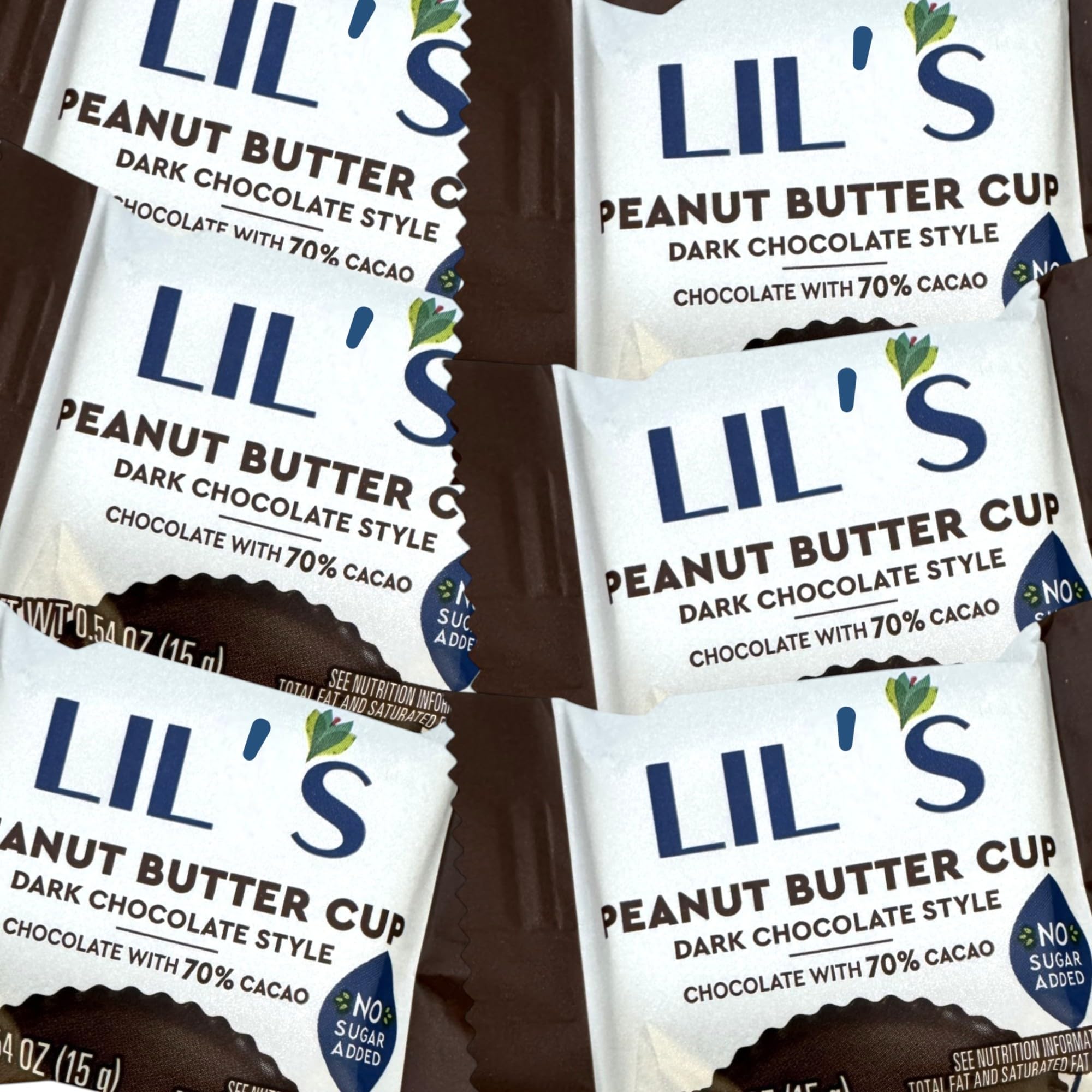 Sugar Free Dark Chocolate Peanut Butter Cup Delight-2 lb Deliciously Crafted for a Guilt-Free Indulgence Made with Stevia Extract-Perfect