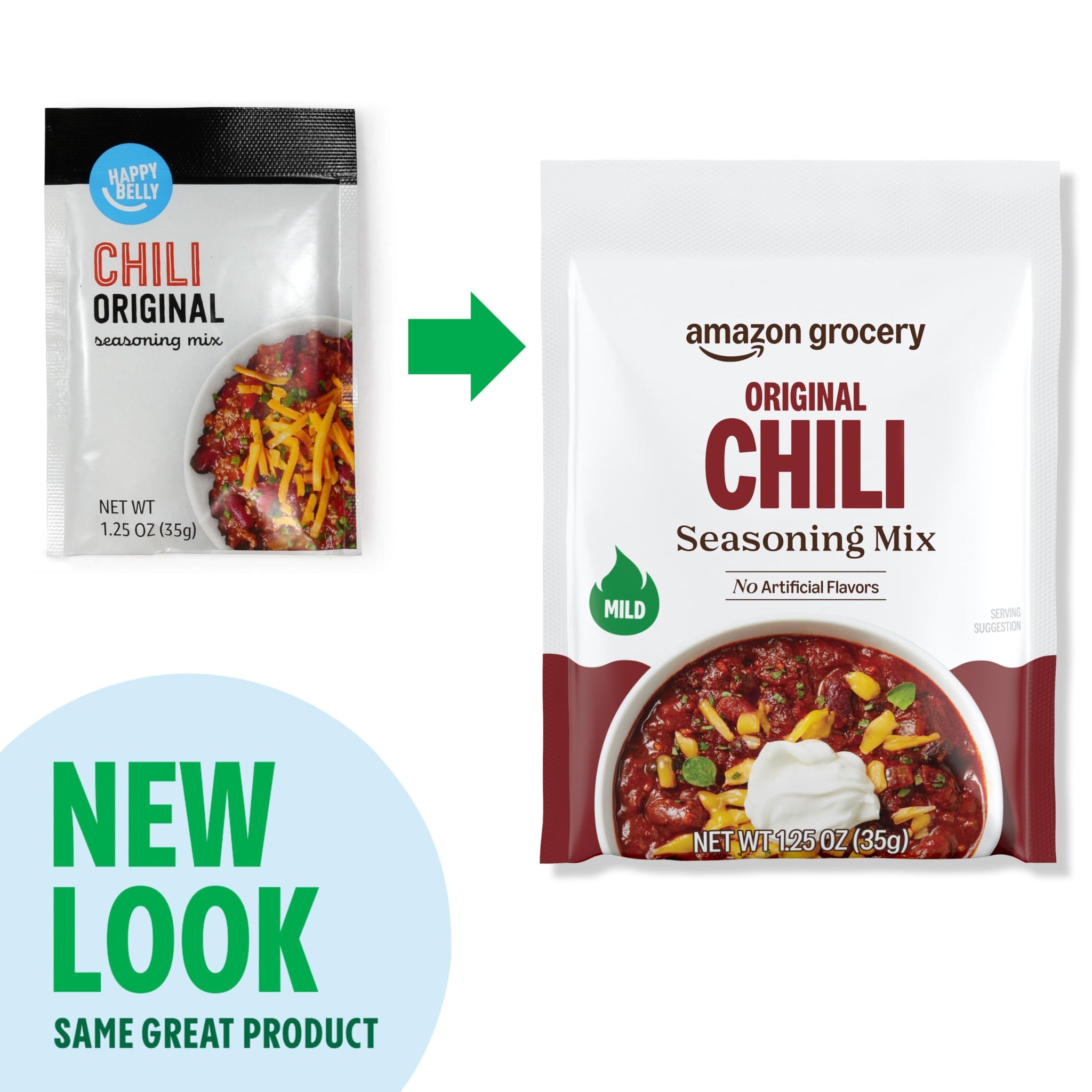 Amazon Grocery, Original Chili Seasoning Mix, 1.25 Oz