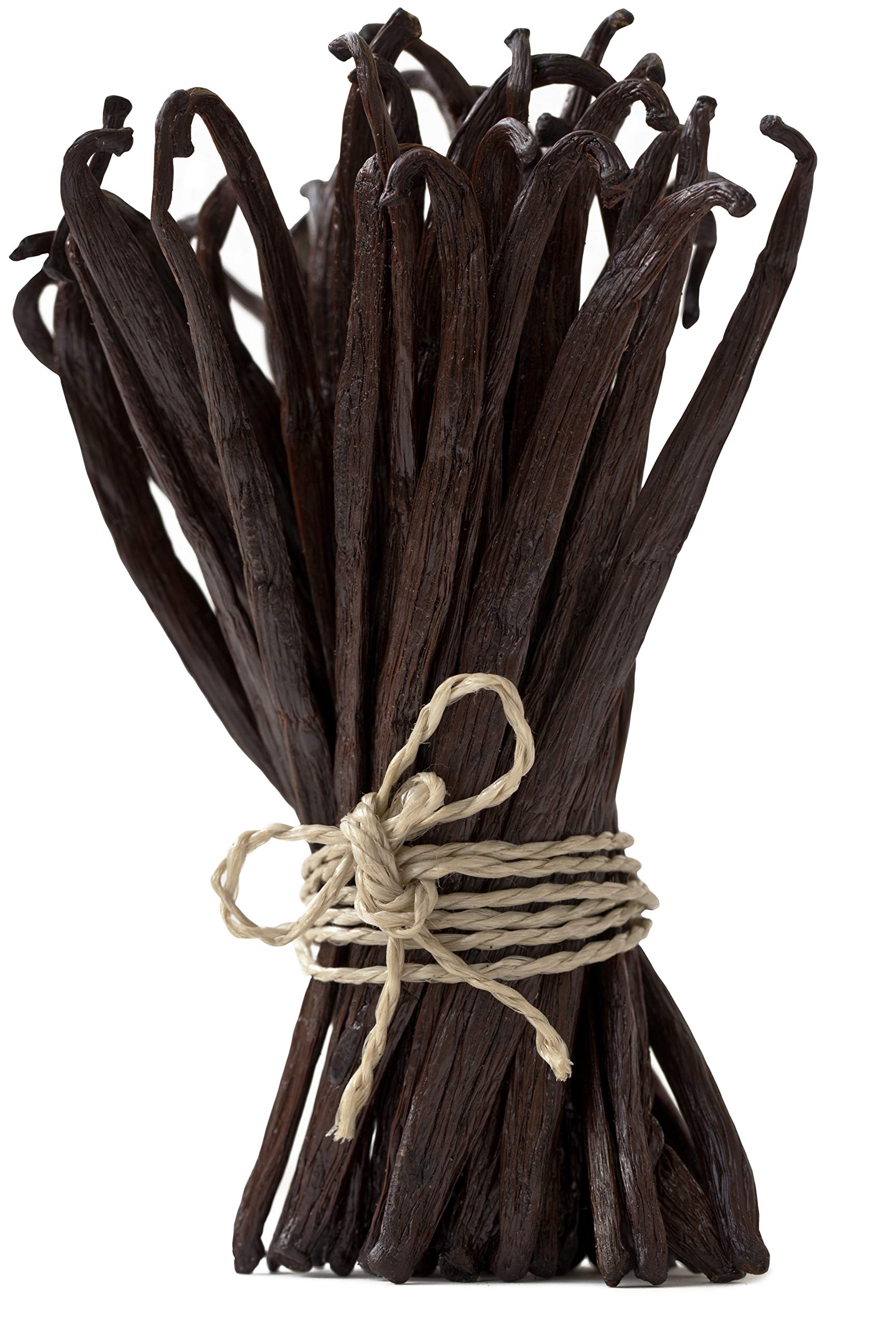 25 Costa Rican Vanilla Beans Whole Grade A Vanilla Pods for Homemade Vanilla Extract, Baking, Ice Cream, Flavoring, & Vanilla Powder