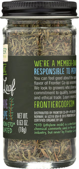 Frontier Herb Organic Whole Thyme Leaf, 0.8 oz