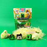 Frankford Minecraft Pre-filled Plastic Egg Easter Basket Stuffers with Fruity Chew Candy, 15 Count