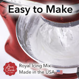 Ann Clark Royal Icing Mix 2-pk Makes 4 Cups (32 oz) of Cookie Icing