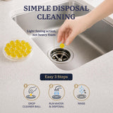 Farberware Garbage Disposal Cleaner Tablets - Disposal Cleaner and Deodorizer for Kitchen Sink Drain, Citrus Garbage Disposal Deodorizer, Sink