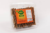 ARA-Z SANGAK Multi Seed Crisps - Crunchy Flatbread Crackers With Sesame, Poppy, Caraway, and Flaxseed, 4-Pack, 18 Crackers Per Pack, by Breadmasters
