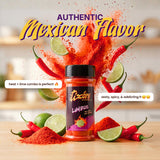 Tizon Lumbre Mexican Seasoning Powder, Fuego Flavor, Snack Seasoning for Popcorn, Chips, Nuts, Fruits