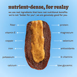 Realsy Stuffed Medjool Dates, Organic Dates with No Sugar Added, Gluten-Free, Vegan, All Natural Healthy Snack, Single Wrapped (40 ct) (Peanut Butter)
