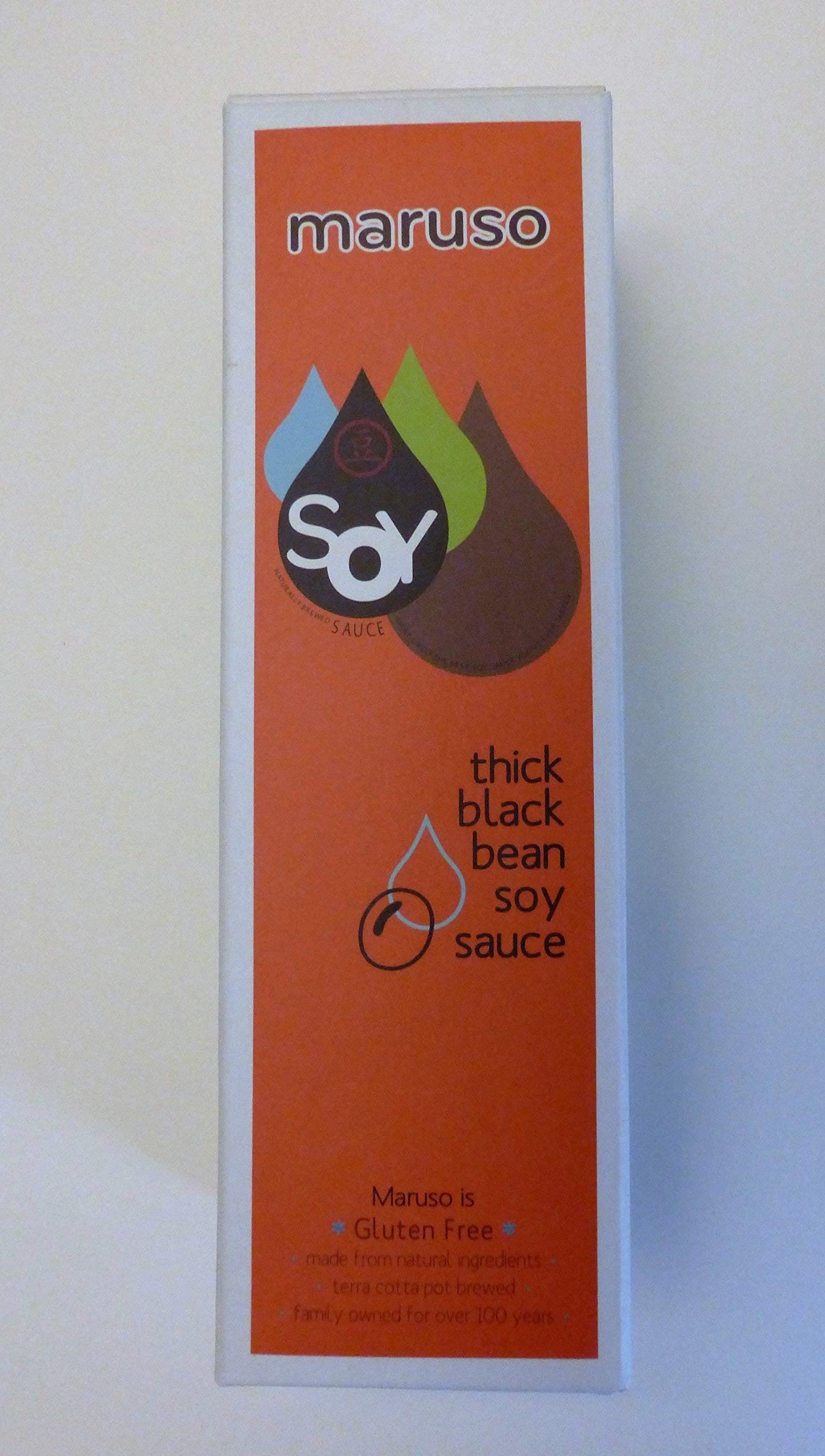 MARUSO Black Bean Soy Sauce, 14.5 FZ