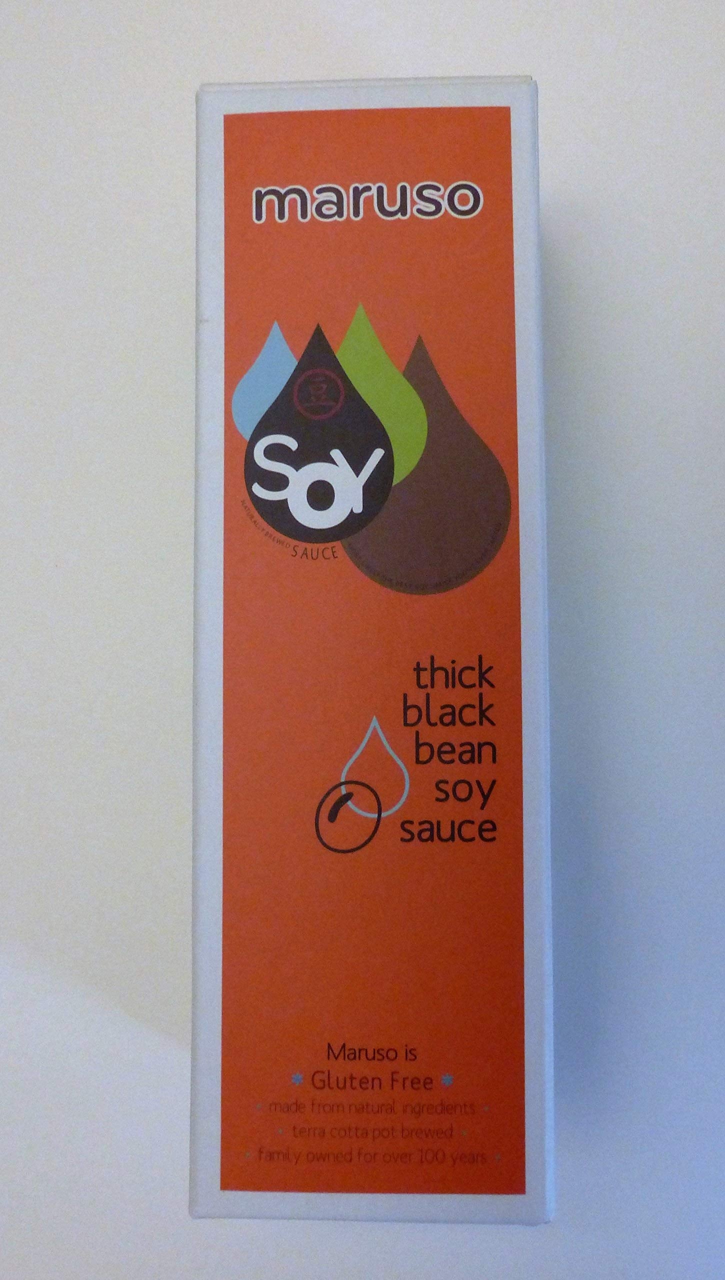 MARUSO Black Bean Soy Sauce, 14.5 FZ