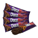 Choco Mucho | Caramel Creamy Chocolate Cookie Candy Bars | Soft Chocolate & Crispy Cereal & Layers of Wafer | Pack of 5