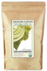 Organic Decaf, 12 oz. Fresh Ground Coffee, Dark Roast, 1 Bag