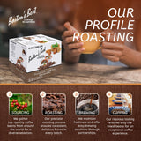 Boston’s Best - Toasted Almond Flavored Delicious Gourmet Coffee Compatible with Keurig Coffee Maker, 1 Count (42 Single Serve Medium Roast Cups)