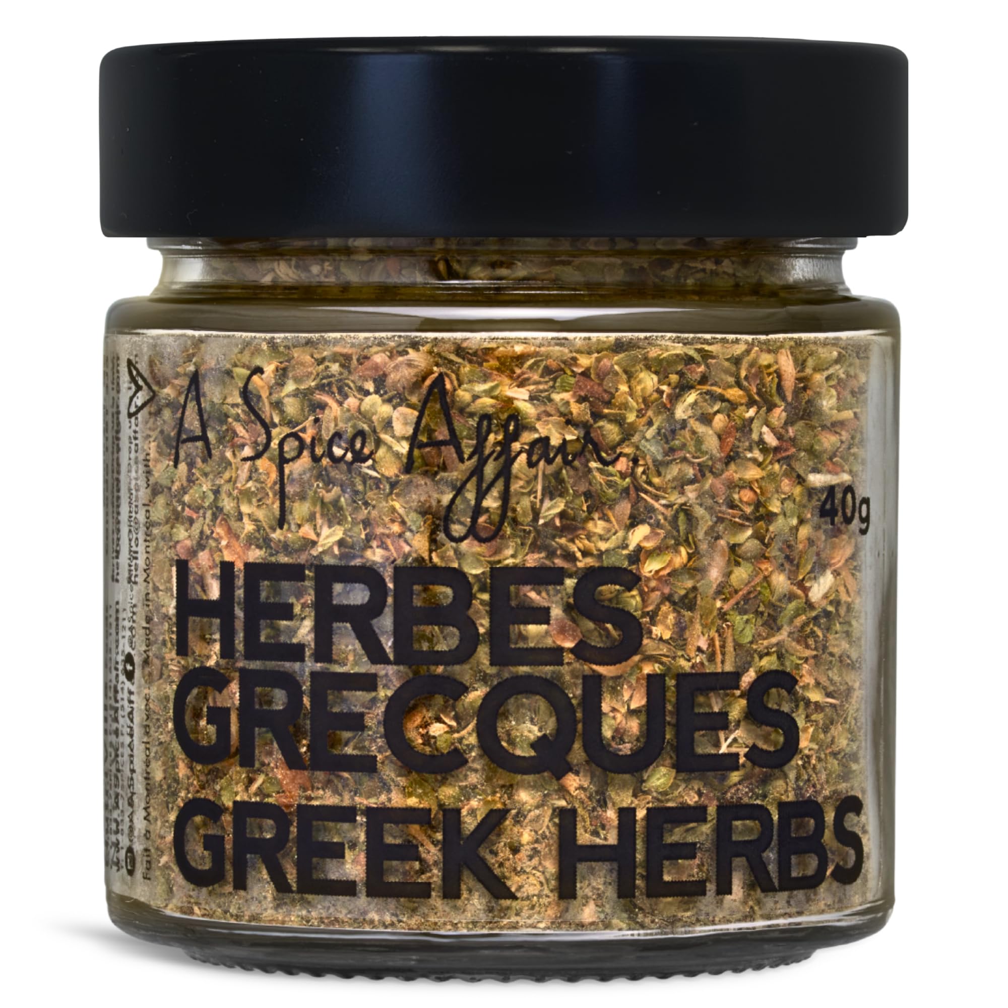 A Spice Affair’s Greek Herbs | Classic, Fragrant & Mediterranean Herb Blend | All-Natural, Non-GMO, Filler-Free | Perfect for Chicken, Potatoes