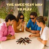 Gifteay Edible Chocolate Sticks Game - 3 Flavors Assorted Trio Pack, 200g