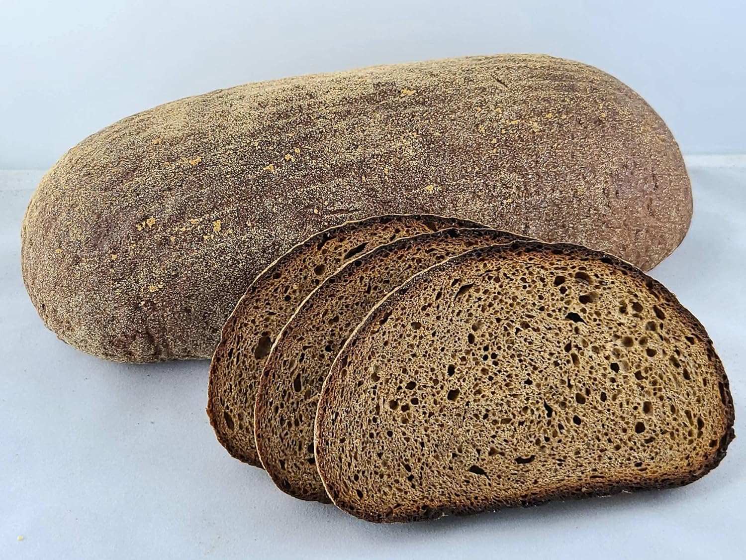 European Style 100% Rye Bread & Lithuanian Rye Bread (1 Loaf Each)