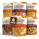 Catalina Crunch Protein Cereal | Sugar Free Breakfast Cereal with 11g of Protein | Gluten Free, Keto Friendly | Variety Pack 6 Flavors (Pack of 6)