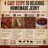Hi Mountain Jerky Seasoning and Cure Kit | WILD GOOSE ORIGINAL BLEND Jerky Seasoning | Perfect for Goose, Duck, Waterfowl, Beef & Wild Game | Smoker