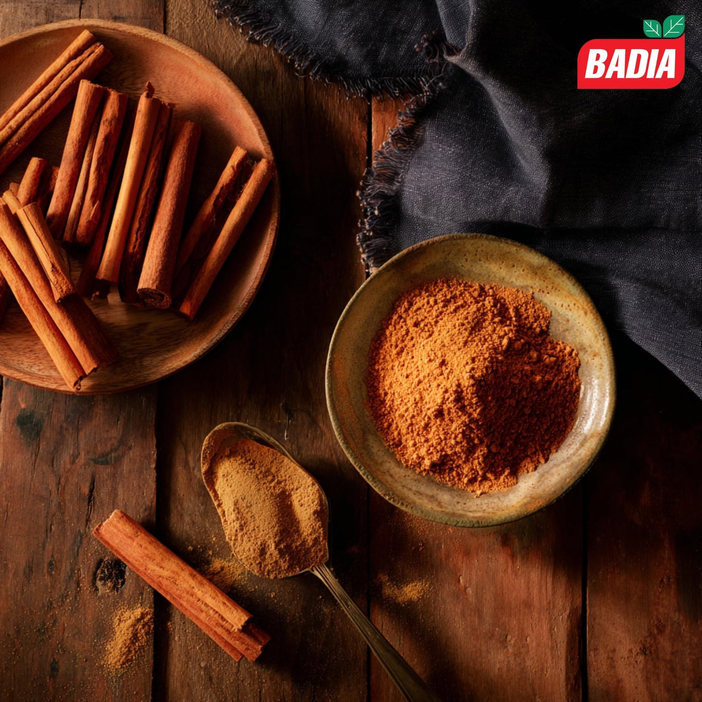 Badia Cinnamon Powder, 4 lbs - Sweet & Aromatic Ground Cinnamon Spice, Warm Flavor