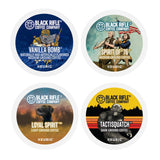 Black Rifle Coffee Flavored Variety 96 Pods - Loyal Spirit (Light Roast), Vanilla Bomb & Spirit of 76' (Medium Roast), and Tactisquatch (Dark Roast)