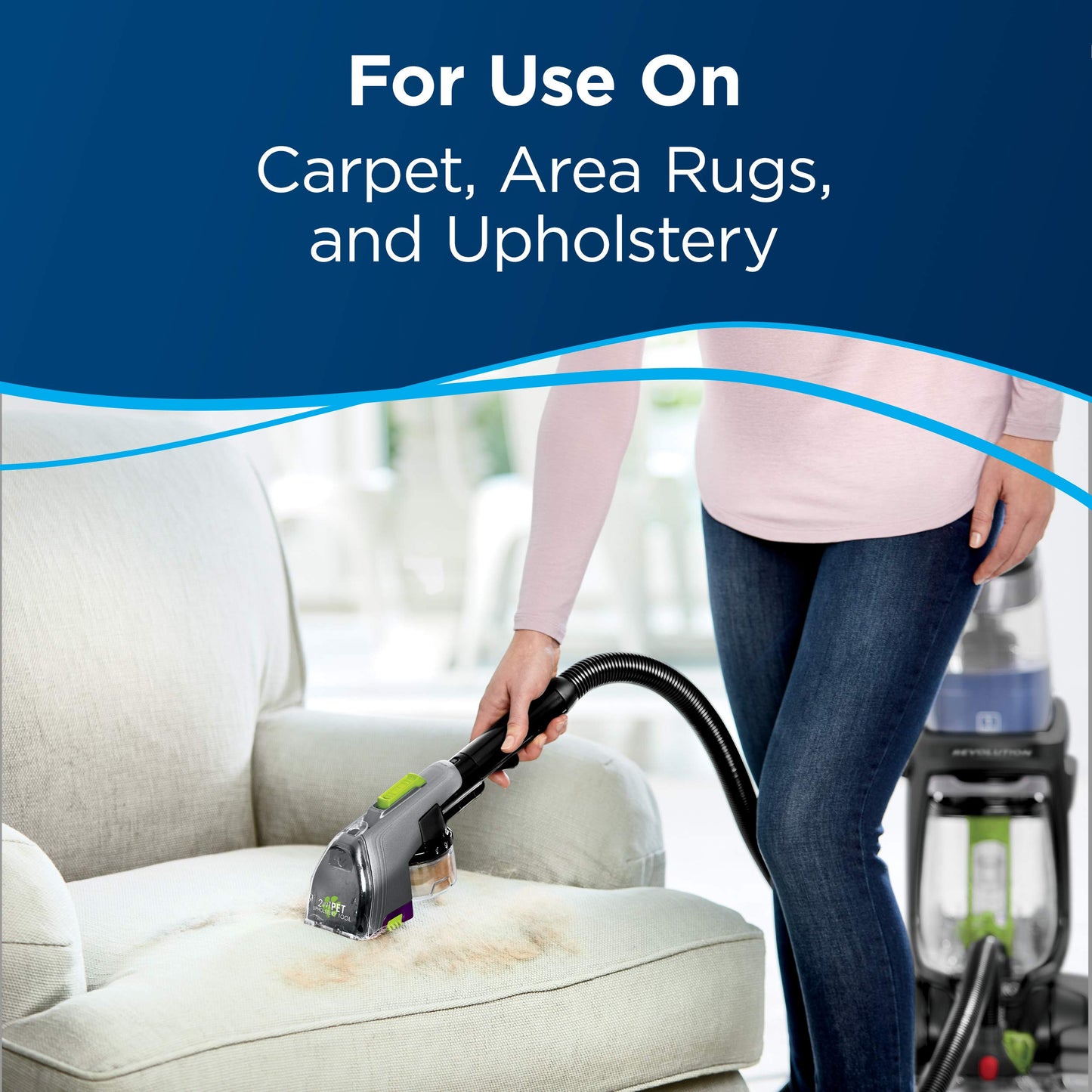 Bissell DeepClean + Refresh with Febreze Freshness Spring & Renewal Formula, 1052A, 60 Ounces