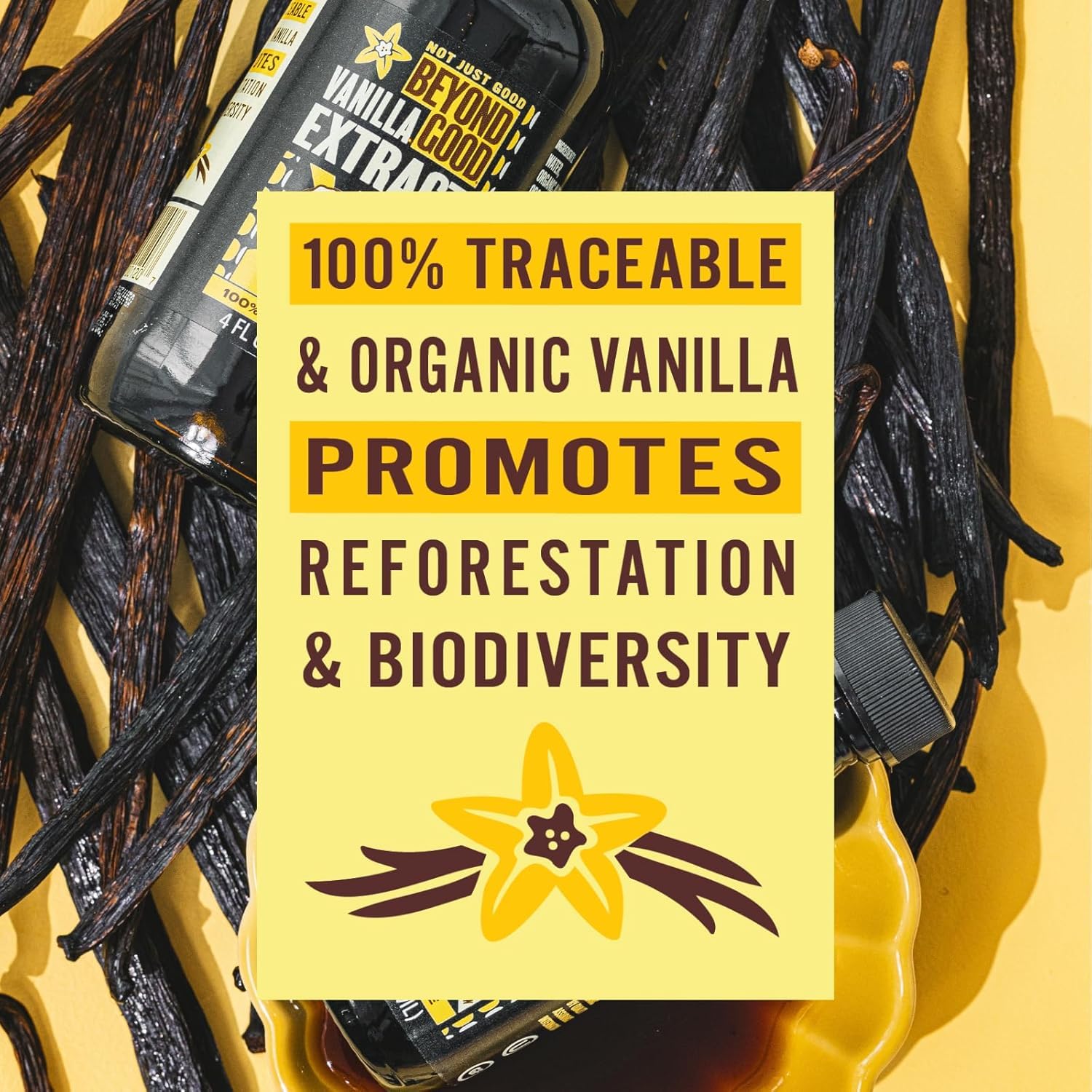 Beyond Good Bourbon Vanilla Pure Vanilla Extract, 8 FZ