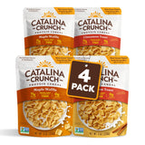 Catalina Crunch Protein Cereal | Sugar Free Breakfast Cereal with 11g of Protein | Gluten Free, Keto Friendly | Variety Pack Cinnamon Toast & Maple