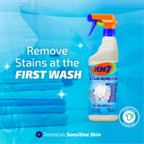 KH7 Stain Remover: Powerful Pre-Treatment for Tough Stains on Clothes. Removes All Types of Stains, Blood, Grass, Grease, Makeup and More, 26 oz