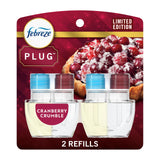 Febreze Plug In Air Freshener, Odor-Fighting Scented Oil Refill, Air Fresheners for Home and Bathroom and Kitchen, Long Lasting for Strong Odors