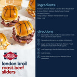 Dietz & Watson London Broil Thin Sliced Roast Beef, 6 Oz