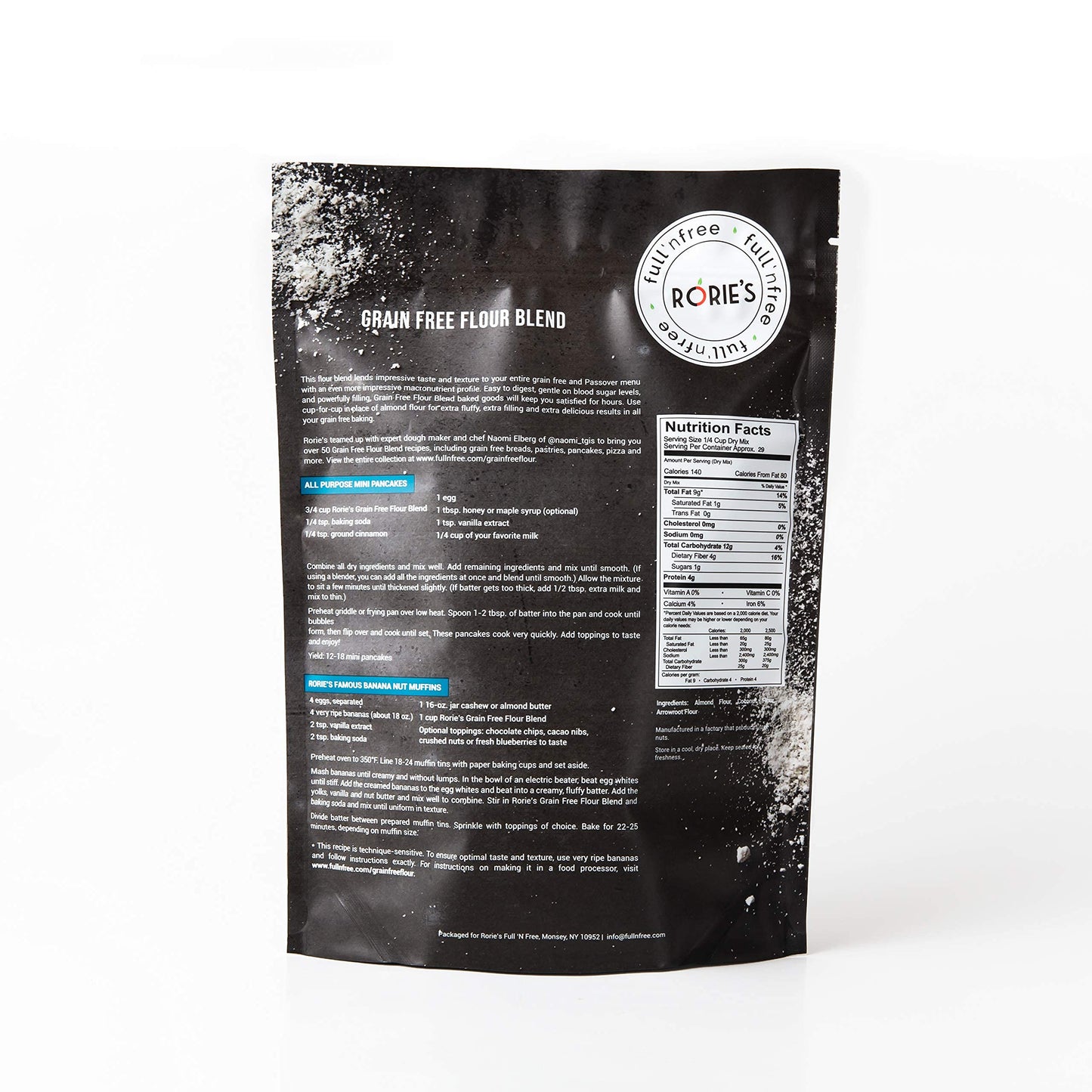 Rorie's Grain Free Flour Blend All Purpose Mix (2 lb)