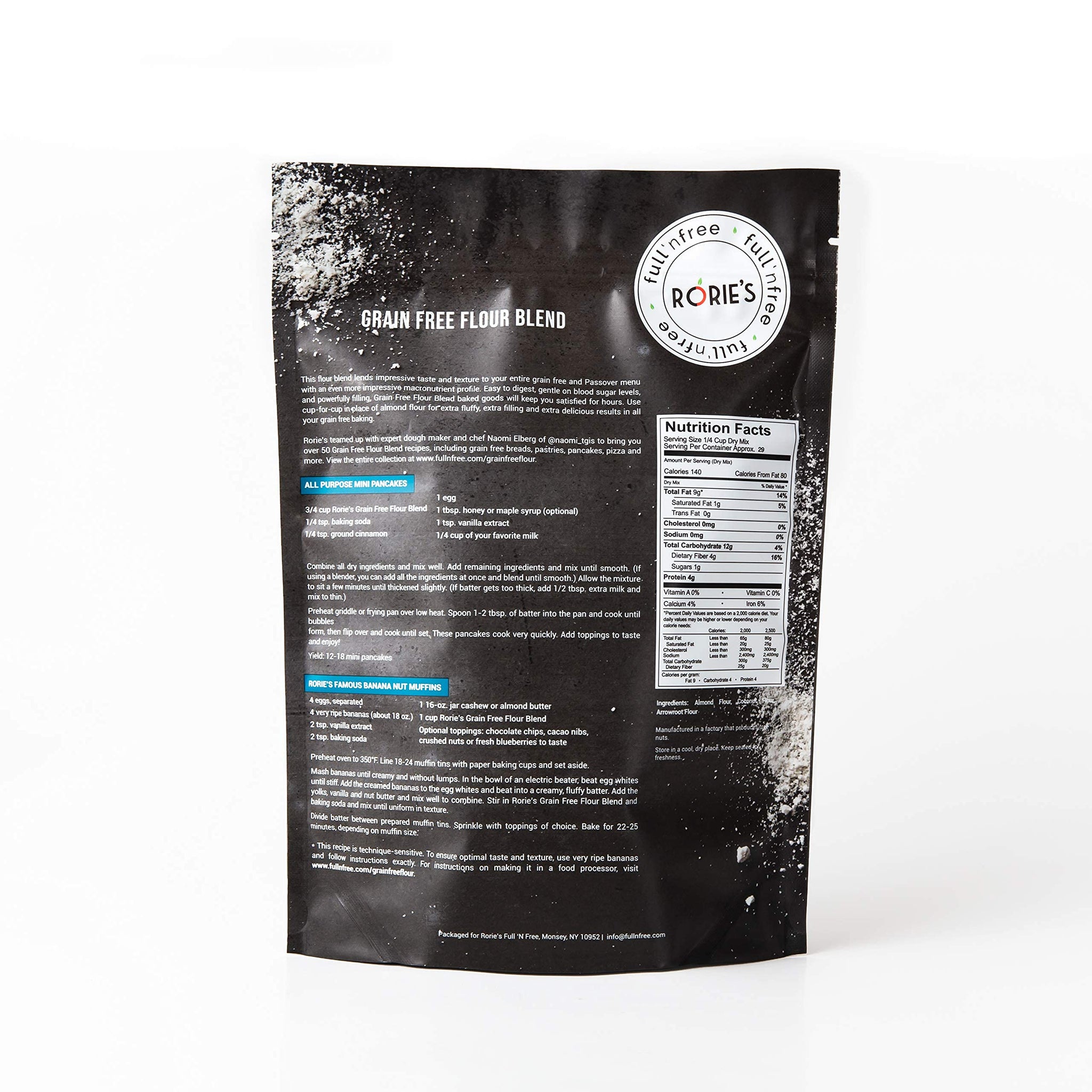 Rorie's Grain Free Flour Blend All Purpose Mix (2 lb)