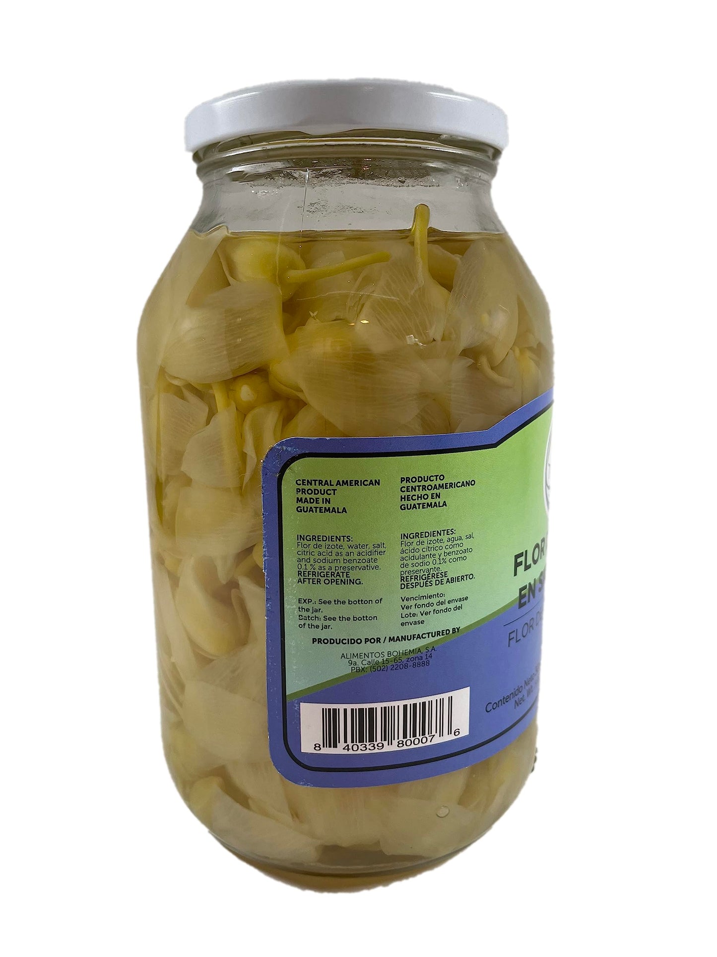 MI TIERRA - Flor de Izote in Brine 32oz - Flor De Izote En Salmuera - Pack of 2