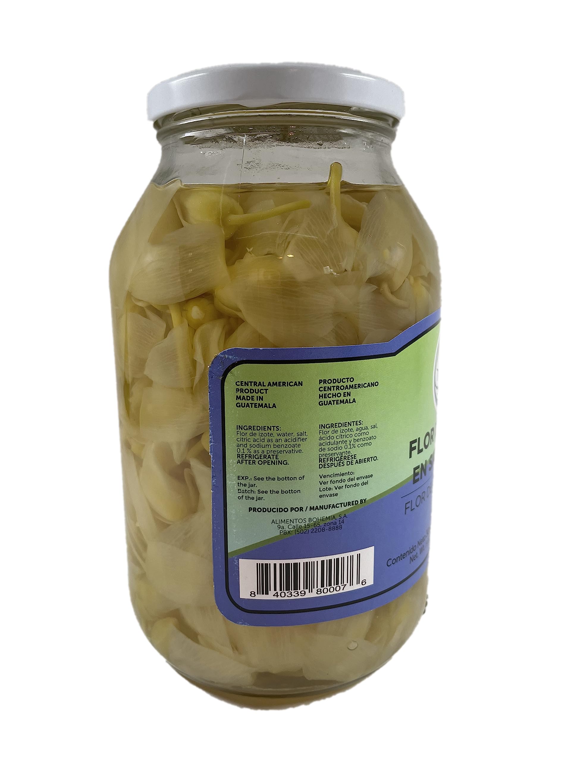 MI TIERRA - Flor de Izote in Brine 32oz - Flor De Izote En Salmuera - Pack of 2