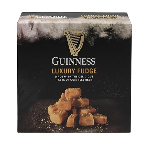 Gardiners of Scotland Handmade Fudge 170g Square Carton, Guinness Luxury Fudge