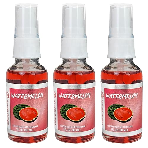 Blunt Black Concentrated Air Freshener Spray 1 oz. Glass Bottle - Watermelon Scent 3-Pack