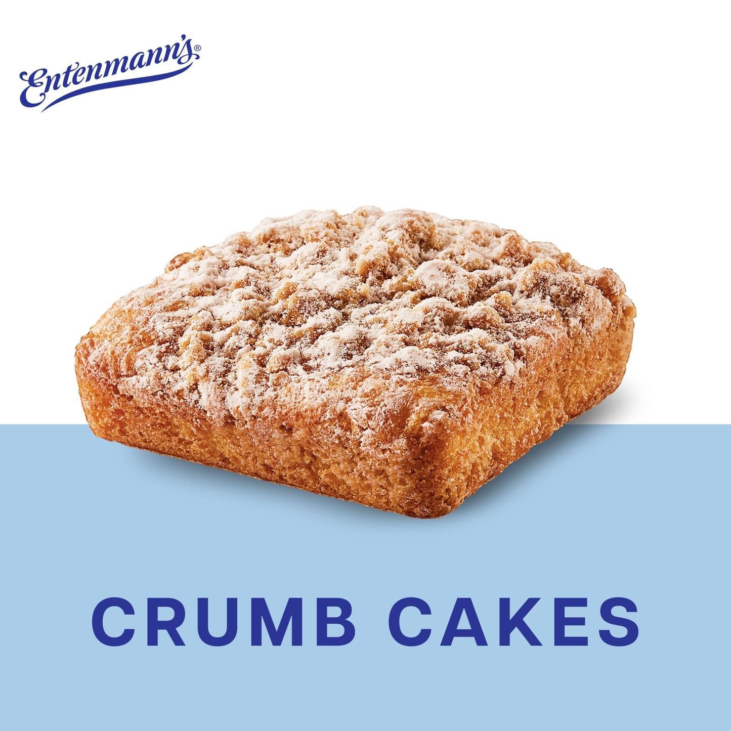 Entenmann's Crumb Mini Snack Cakes, 6 individual packs, (1.92 oz each), Brown Sugar and Cinnamon Mini Coffee Cakes, 11.5 oz Box