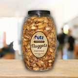 Utz Sourdough Nuggets Pretzels 52 oz. Barrel, Bite-Size Pretzels with Classic Sourdough Flavor, Perfectly Salted with Zero Cholesterol per Serving