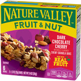 Nature Valley Chewy Trail Mix, Dark Chocolate Cherry Granola Bars 7.4 Oz (Pack of 4)