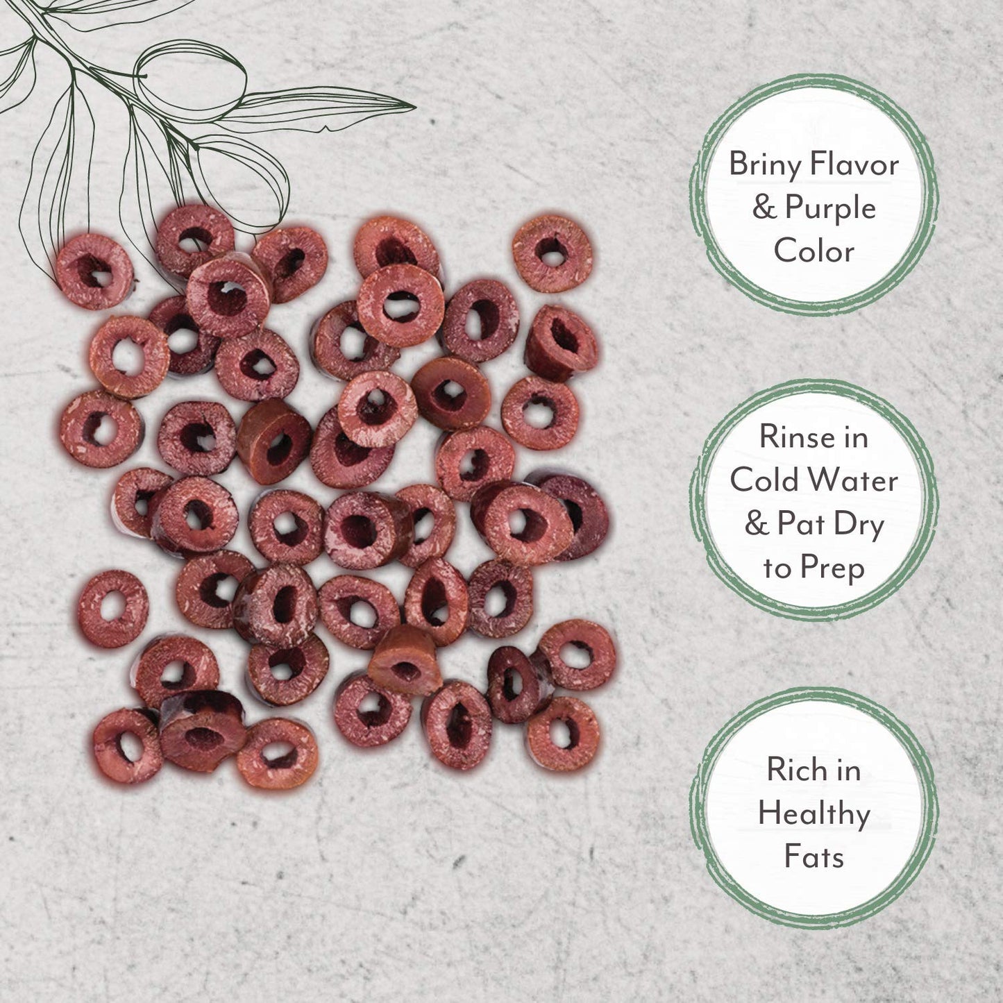 Roland Foods Sliced Kalamata Olives From Greece, Specialty Imported Food, 4.4 Pound, Pack of 1