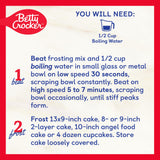 Betty Crocker White Fluffy Box Frosting, 7.2 oz