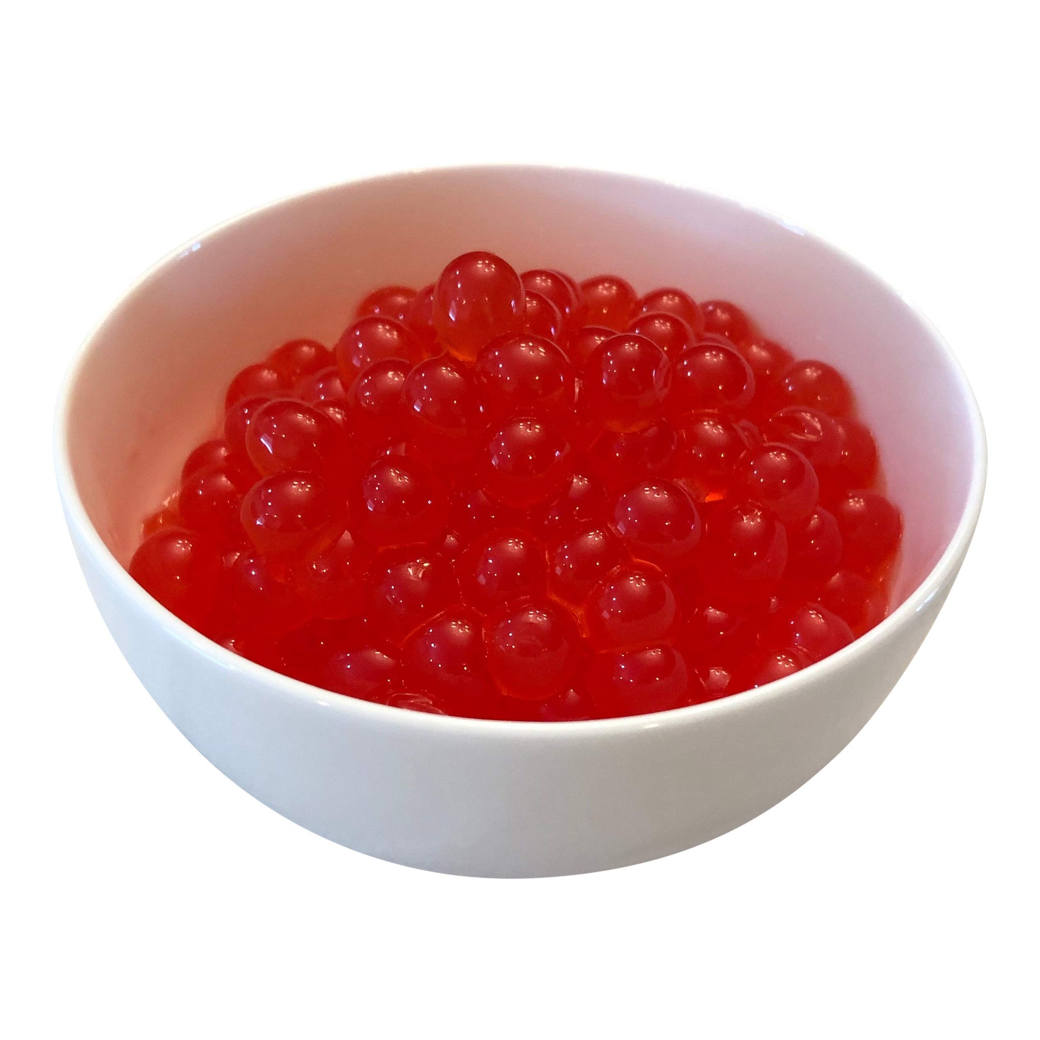 Bossen Bursting Boba Pure25 filled with a refreshing fruity liquid that creates a burst of flavor in your mouth Make in Taiwan 7.04 lb Each Pack (1