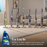 Bissell Multi-Surface Pet Solution with Febreze freshness, For Use in CrossWave and Other Leading Hard Surface and Area Rug Cleaners, 80oz, Dissolves