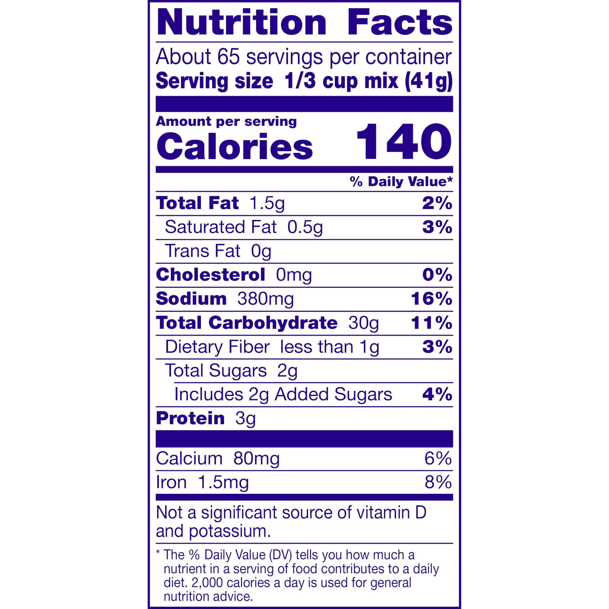Betty Crocker Bisquick Pancake and Baking Mix, Original, Makes About 145 Pancakes, Giant Size, 96 oz