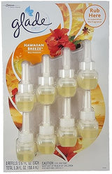 Glade Plugins Hawaiian Breeze .67 Oz 8 Pack Refills