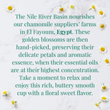 The Republic of Tea - Organic Egyptian Chamomile SuperHerb Tea Tin, 36 Herbal Tea Bags, Naturally Caffeine-Free Herbs of Origin