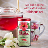 The Republic of Tea Hibiscus Watermelon Superflower Herbal Tea, 36 Tea Bags, Citrus Berry Flavored Tea